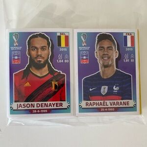 FIFA World Cup Qatar 2022 Panini Soccer Football Stickers